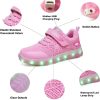 Spider LED Light Up Shoes Kids Breathable USB Rechargeable-3