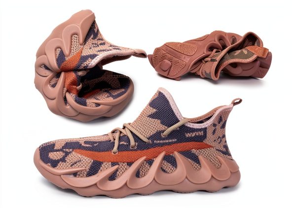 Parisex Kids Sneakers Lightweight Breathable Slip Resistant-4