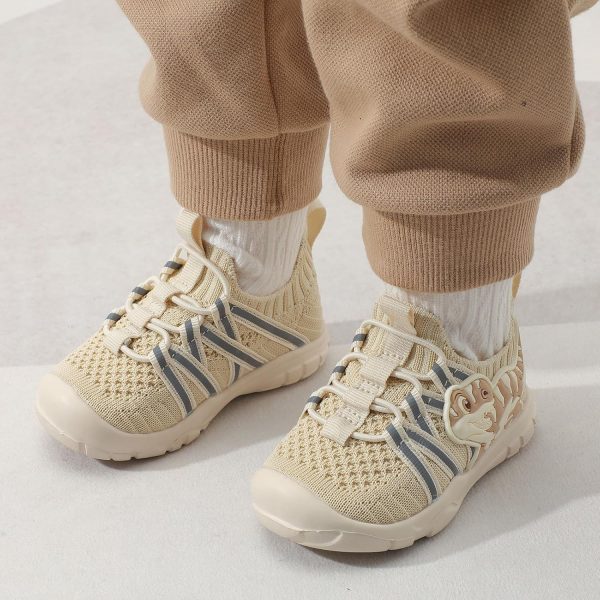 Dinosaur Toddler Sneakers Breathable Knit Pull On Walking-2