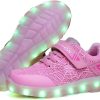 Spider LED Light Up Shoes Kids Breathable USB Rechargeable-2