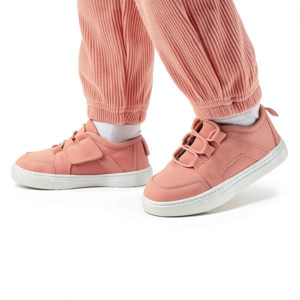 Toddler Sneakers Girls Pink Comfortable Non Slip Lightweight-1