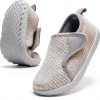 Kids Walking Shoes Knitted Mesh Wide Toe Non-Slip Sole-0
