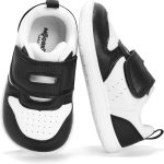 Pavo Wide Toe Box Toddler Shoes Supportive Comfortable Non-0