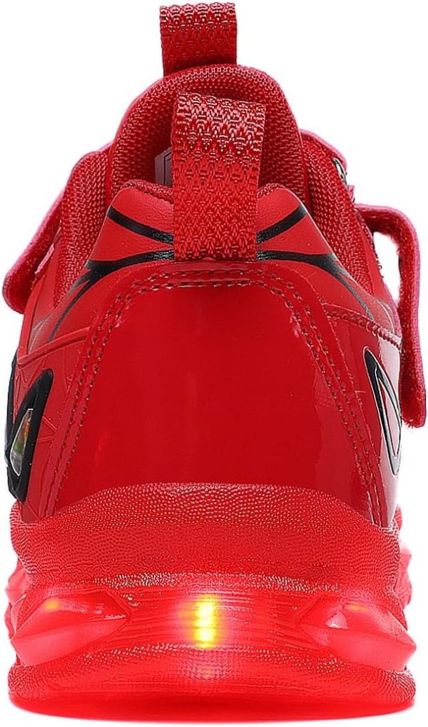 Spider-Man Light-Up Shoes Boys LED Sneakers PU TPR-4