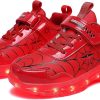 Spider-Man Light-Up Shoes Boys LED Sneakers PU TPR-5