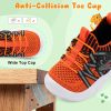 Dinosaur Toddler Sneakers Breathable Knit Pull On Walking-4