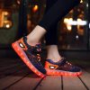 LED Light Up Shoes Kids Breathable Rechargeable Sneakers-1