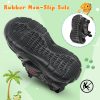 Dinosaur Toddler Sneakers Breathable Knit Pull On Wide Toe-6