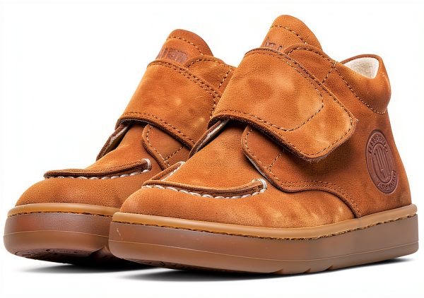 Naturino Boys Walking Shoes Velcro Strap Nubuck Leather-2