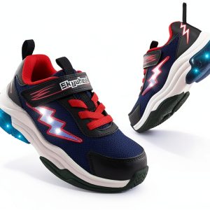 LED Kids Running Shoes Pavo Light Up Sneakers-1