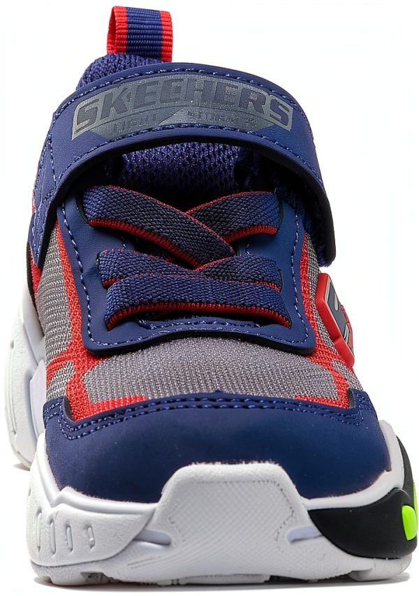 Skechers Boys Walking Shoes Navy/Red 10 Toddler-1