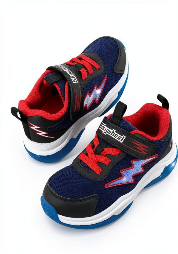 LED Kids Running Shoes Pavo Light Up Sneakers-2