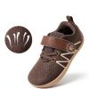 KidFit Ultra Wide Toe Toddler Sneakers Dark Grey 9 Wide-1