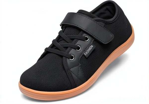 KidFit Kids Barefoot Walking Shoes – Breathable Upper, Grey 7.5-0