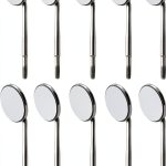 Artman Instruments Dental Mirror Size 5 Rhodium Plated Stainless Steel-0