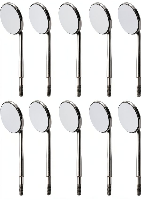 Artman Instruments Dental Mirror Size 5 Rhodium Plated Stainless Steel-0