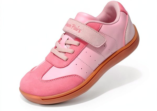 KidFit Kids Walking Shoes Breathable Barefoot Design with Hook Loop-0