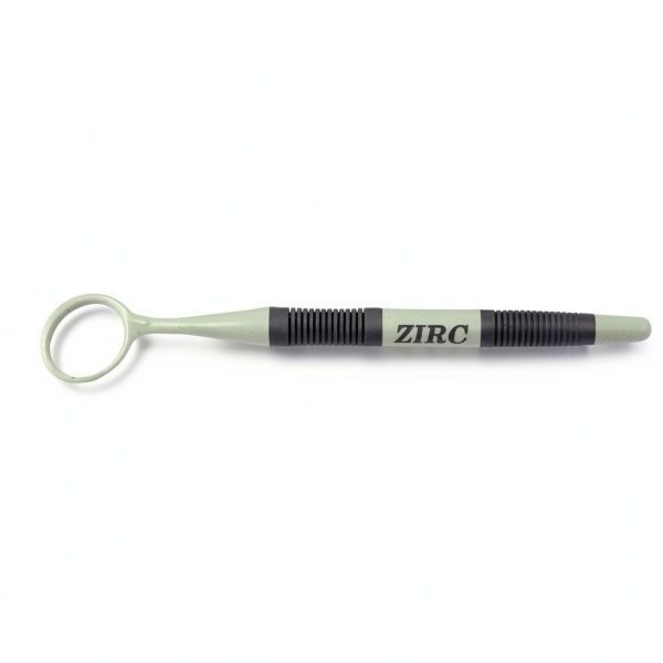 Zirc Dental 50Z363 Crystal Mirrors Soft Grip Cone Socket #4 12 Pack-0