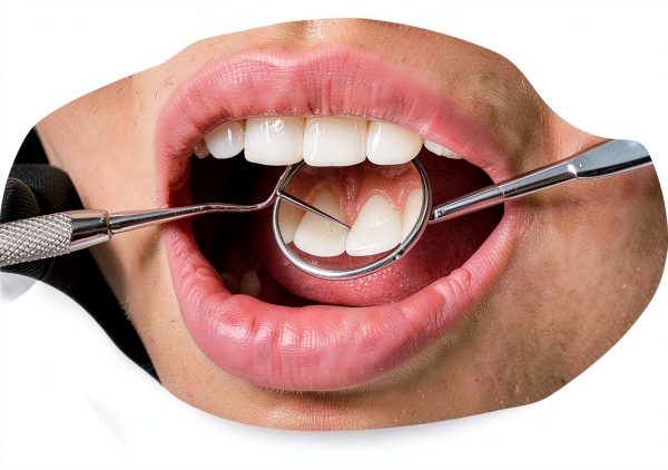 Stainless Steel Dental Mirror 6.5" Impressive Smile Anti‑Fog 45° Angle-1
