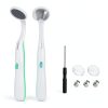 Dental Mirror 2 Pcs LED Light Anti-Fog OUMJCING Oral Care Tool-0