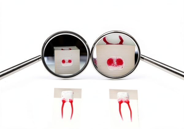 Magnifying Dental Mirror 3X Magnification Metal Handle Osung-0