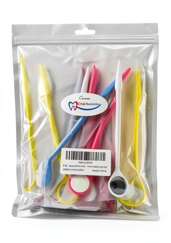 Plastic Dental Mirror 40pcs Disposable by Ceonam Curved Angle Tool-6