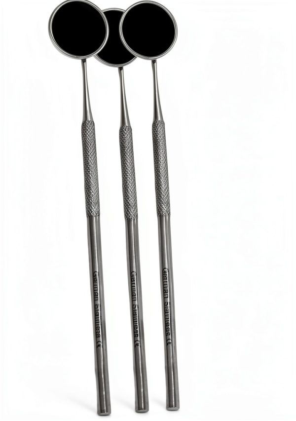Dental Mouth Mirror WSI Premium 10-Pack Stainless Steel 22mm-2