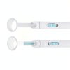 Dental Mirror MinToothpro Dual LED Light Removable Anti-Fog - Blue-4