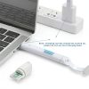 Dental Mirror MinToothpro Dual LED Light Removable Anti-Fog - Blue-3