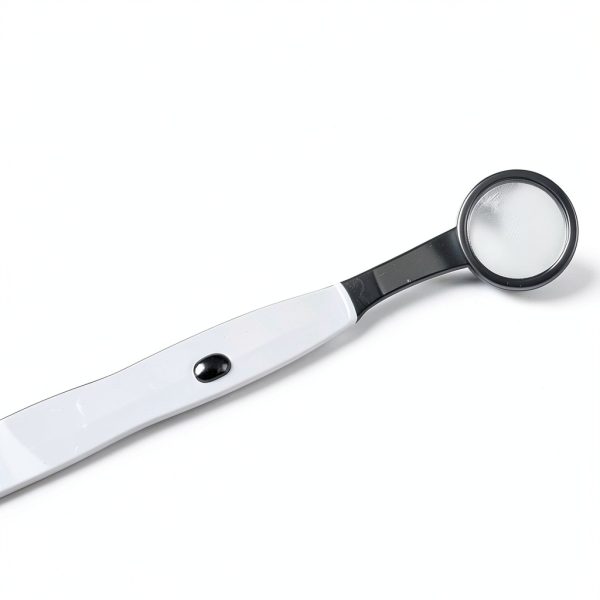 Dental Mirror 2 Pcs LED Lighted Anti-Fog Curve Angle Tool by Ceonam-1