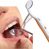 Dental Mirror 2 Pcs LED Lighted Anti-Fog Curve Angle Tool by Ceonam-4