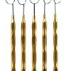 Dental Mirror ARTMAN INSTRUMENTS Set of 5 Stainless Steel Gold Handles-8