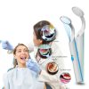 Dental Mirror 2 Pieces Light Ofakouss Anti-Fog Green/Blue 5.71in-4