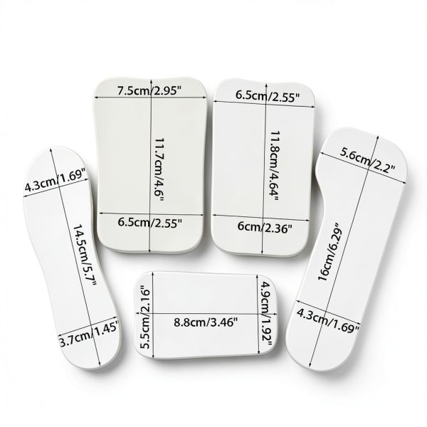 Dental Occlusal Mouth Mirror 5Pcs Set DBS Double‑Sided Rhodium-2