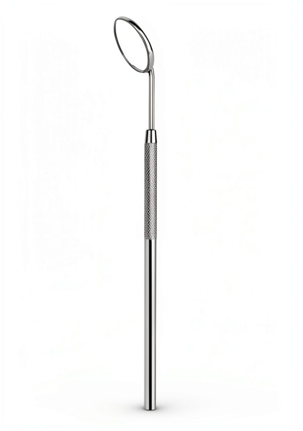 Dental Mirror HOKIN Stainless Steel with Two Detachable Heads-4