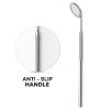 Dental Mirror HOKIN Stainless Steel with Two Detachable Heads-3