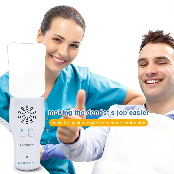 Dental Photography Mirrors Anti Fog Healthible Mirror with Fan LED-5