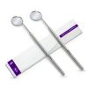 Dental Mirror MJW 2pc Stainless Steel with Non Slip Handle 6.5-0