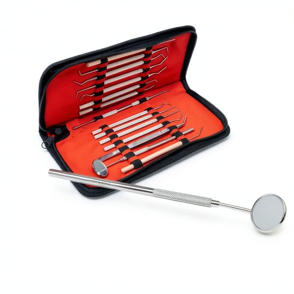 Dental Mouth Teeth Inspection Mirror #5 A2ZSCILAB Steel 6.5in-6