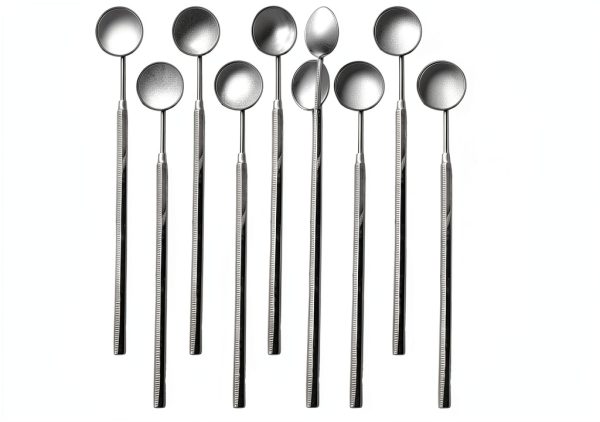 Dental Mouth Mirror ARTMAN INSTRUMENTS Pack of 10 Steel Handle-0